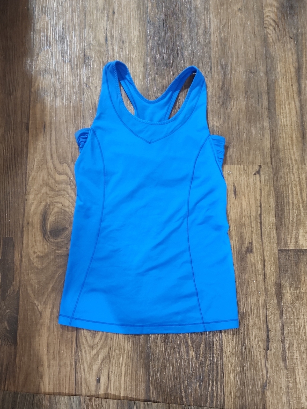 lululemon athletica Electric Blue Racerback Muscle Tank
